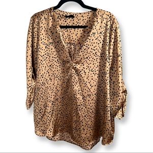 Heyson Animal Print Blouse